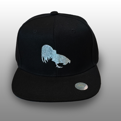 Black Snap-Back Baseball Cap